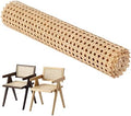 Jolof Store Rattan Cane Webbing - Brown Woven Hessian Fabric (35x200cm)