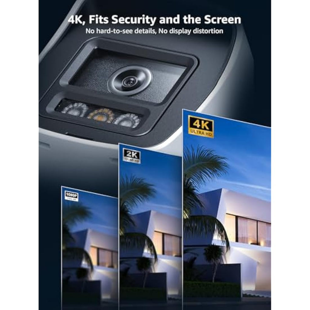 ANNKE C800 4K PoE IP Camera | 8MP Outdoor Surveillance with Night Vision