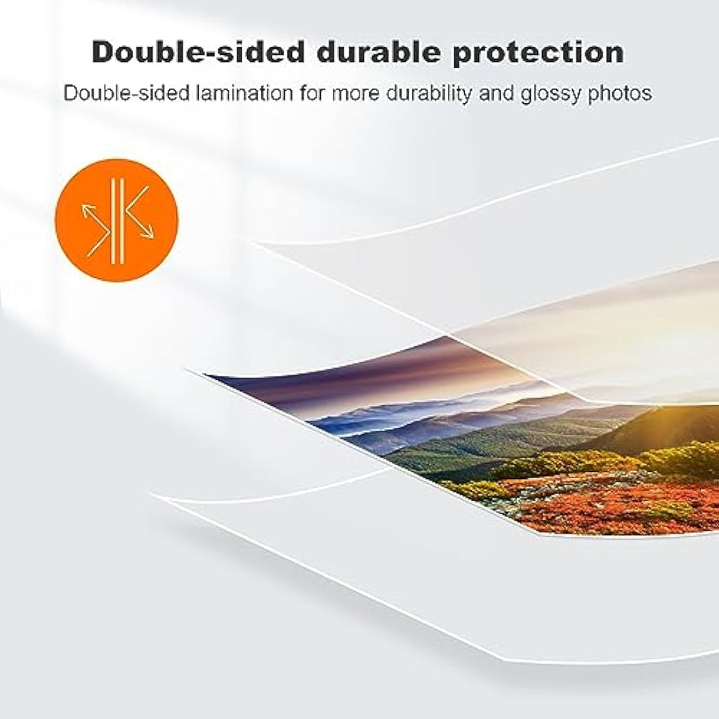 Bonsaii A4 Laminating Pouches | 160 Micron Glossy Thermal Sheets | 100 Pack