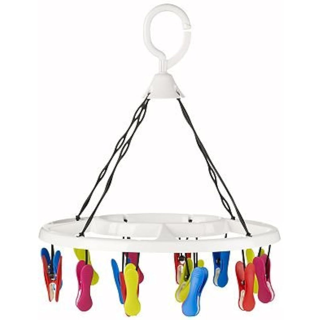Lakeland Soft Grip Pegs Smalls Dryer – 16 Cushioned Laundry Hooks