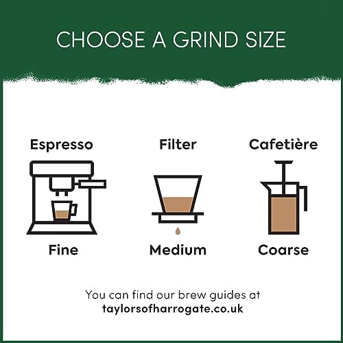 Taylors of Harrogate Decaf Coffee Beans – 100% Arabica, 2kg Pack