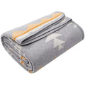 Acushla Merino Wool Camp Blanket – Heavyweight Washable Throw, Morocco White