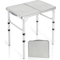 REDCAMP 2ft Folding Camping Table | 3 Adjustable Heights Aluminum Table