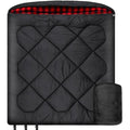 Double Sleeping Bag | 0 Degree Winter Queen Size Cotton Flannel