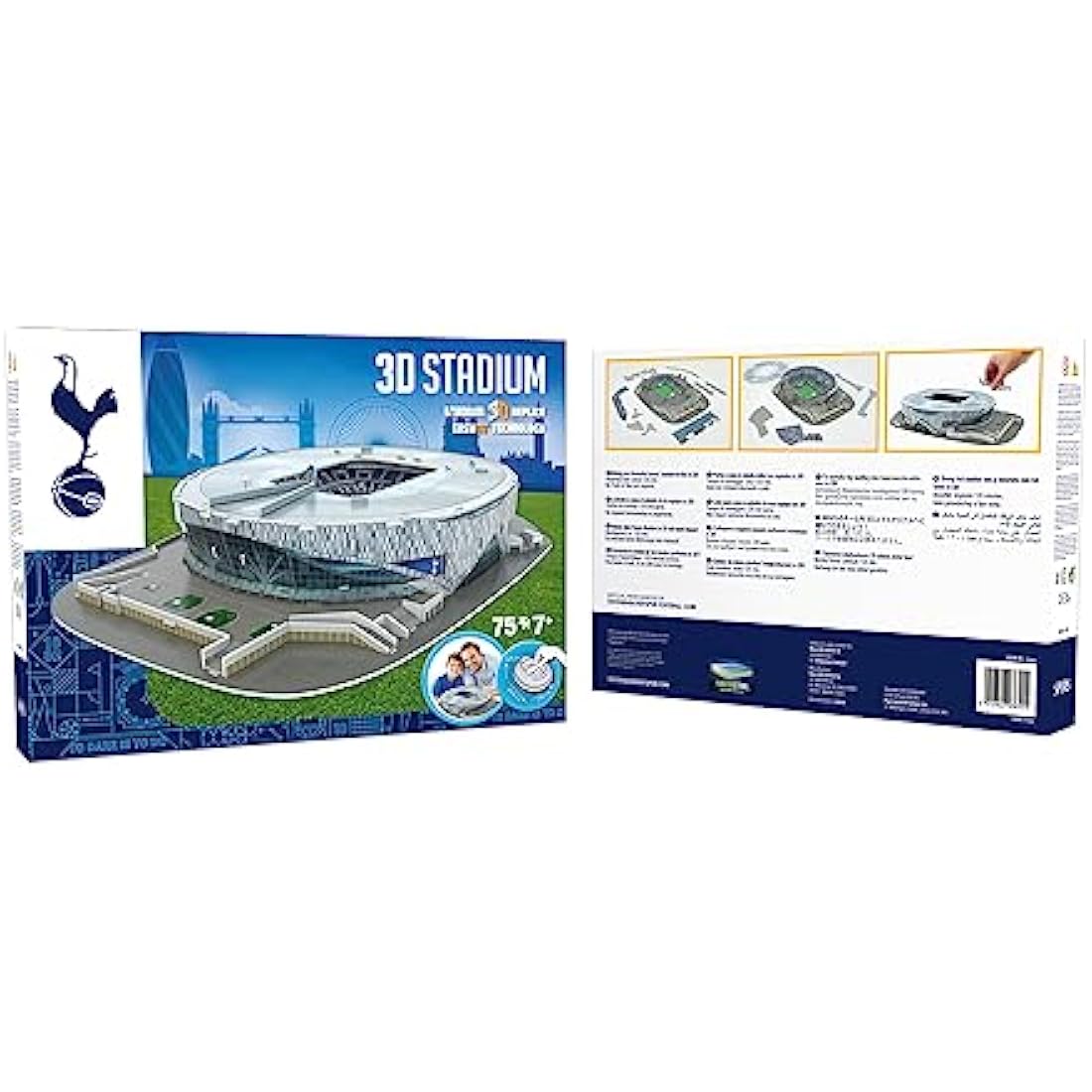 Tottenham Hotspur FC Stadium 3D Jigsaw Puzzle – Paul Lamond Games