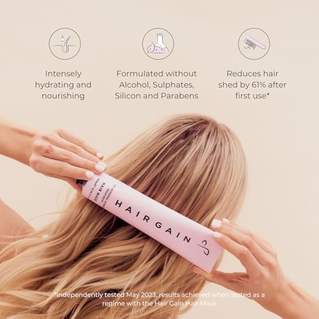 Hair Gain Nourishing Hair Mask | Hydrating Growth Treatment for Dry Hair 180ml