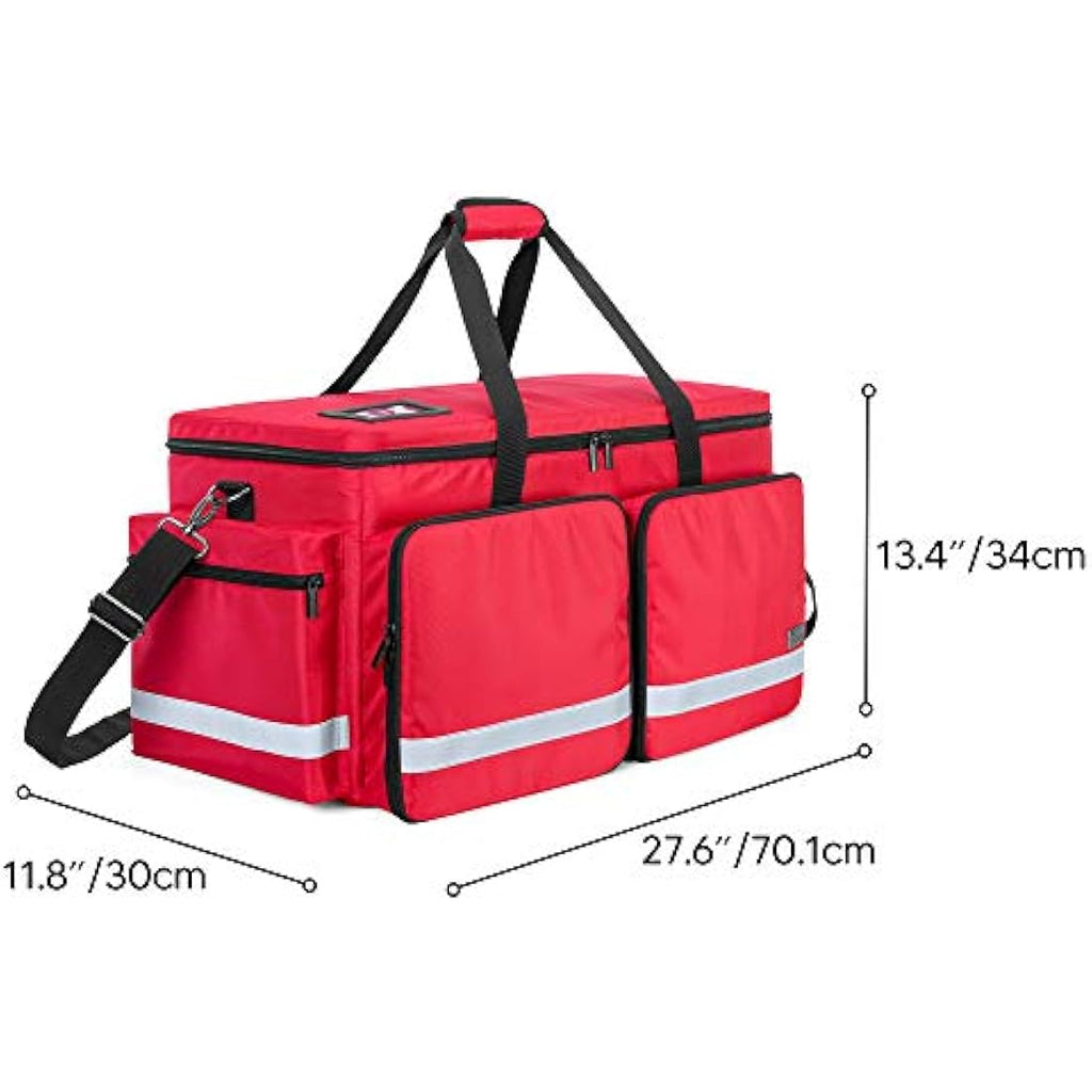 Jolof Store Large Emergency Medical Bag | Oxygen Tank First Responder Bag