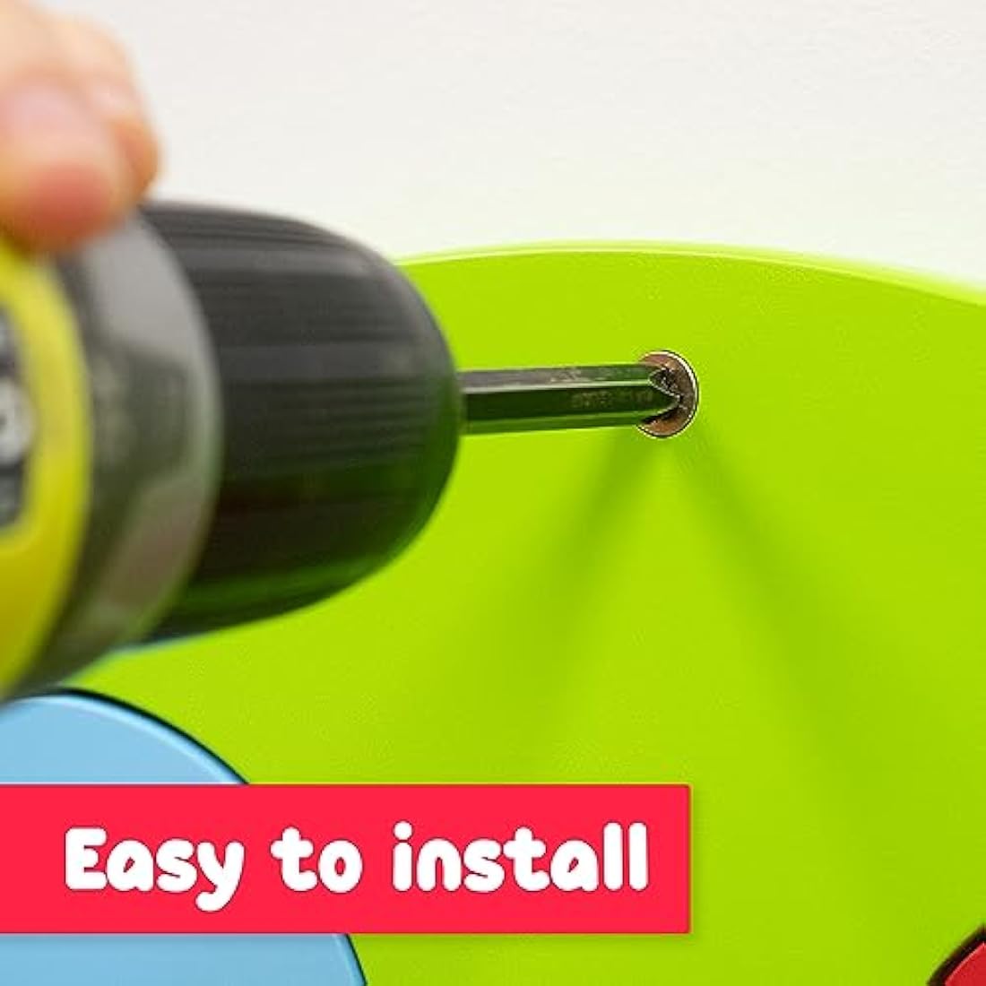 Spark & Wow Caterpillar Montessori Sensory Wall Toy - 6 Activity Panels