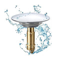 Bathroom Push Pop-Up Click Clack Plug Stopper, 66mm Push Sink Drain Plug Pop-up Stopper, Pop Up Sink Plug for Kitchen Bathroom Washbasin Bath - image 1