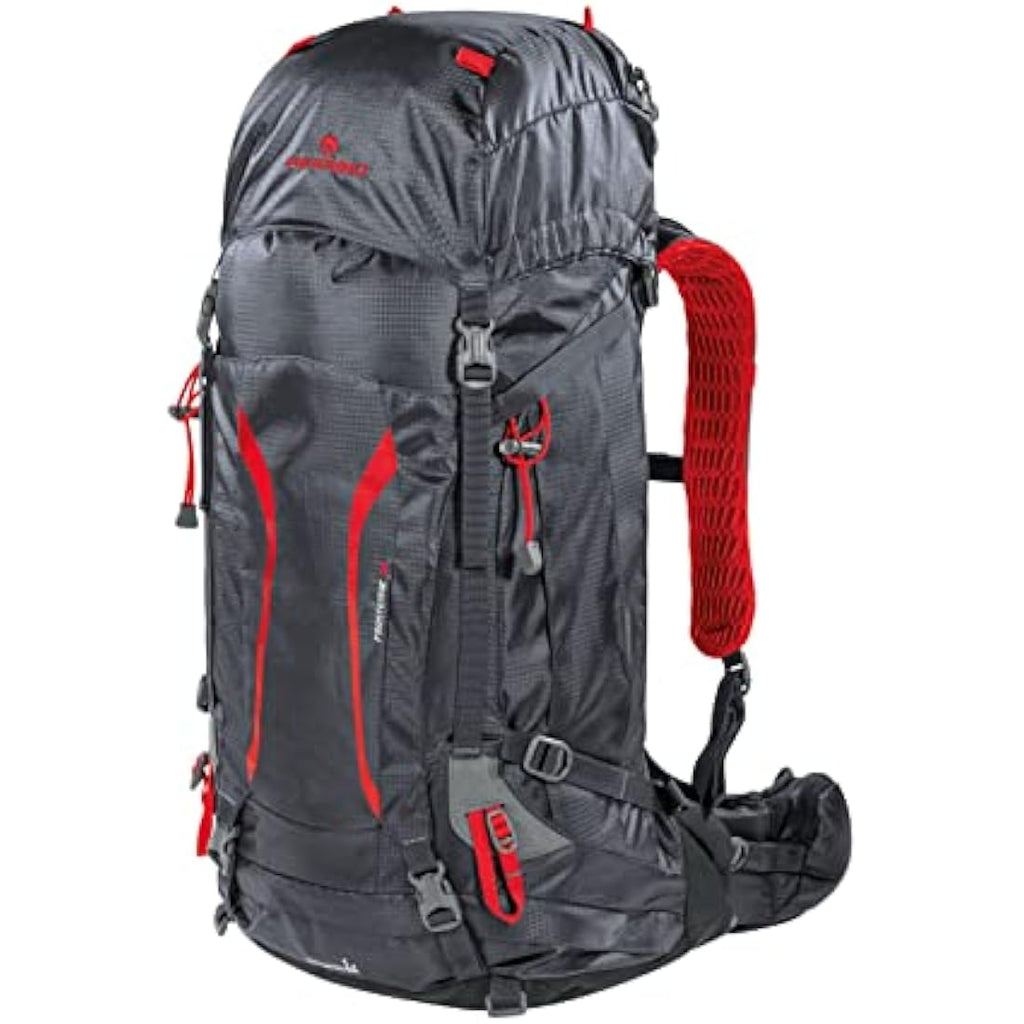 Ferrino Finisterre Trekking Backpack - 210D Polyester with Rain Cover