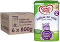 Cow & Gate 2 Follow On Baby Milk Formula, 6-12 Months, 800g (Pack of 6)