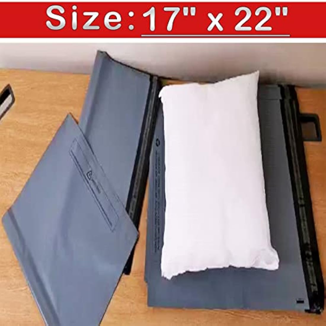 | 100x Grey Mailing Bags 17x22" Recyclable Polythene Mailers