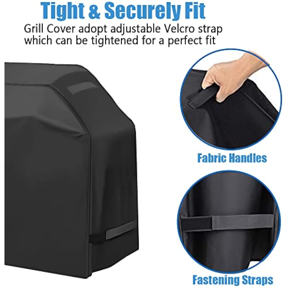 Jolof Store 58 Inch Grill Cover – Waterproof Heavy Duty Oxford Cloth