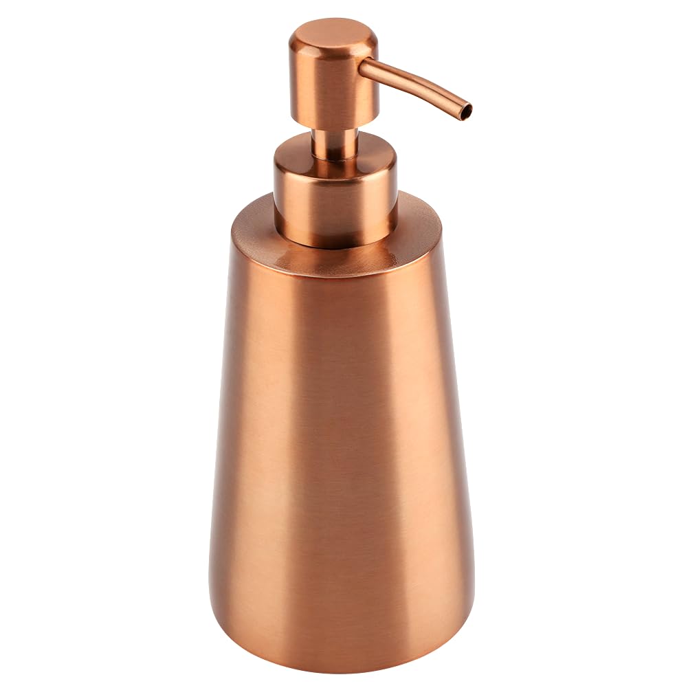 350ml Rose Gold Soap Dispenser | 304 Stainless Steel Pump