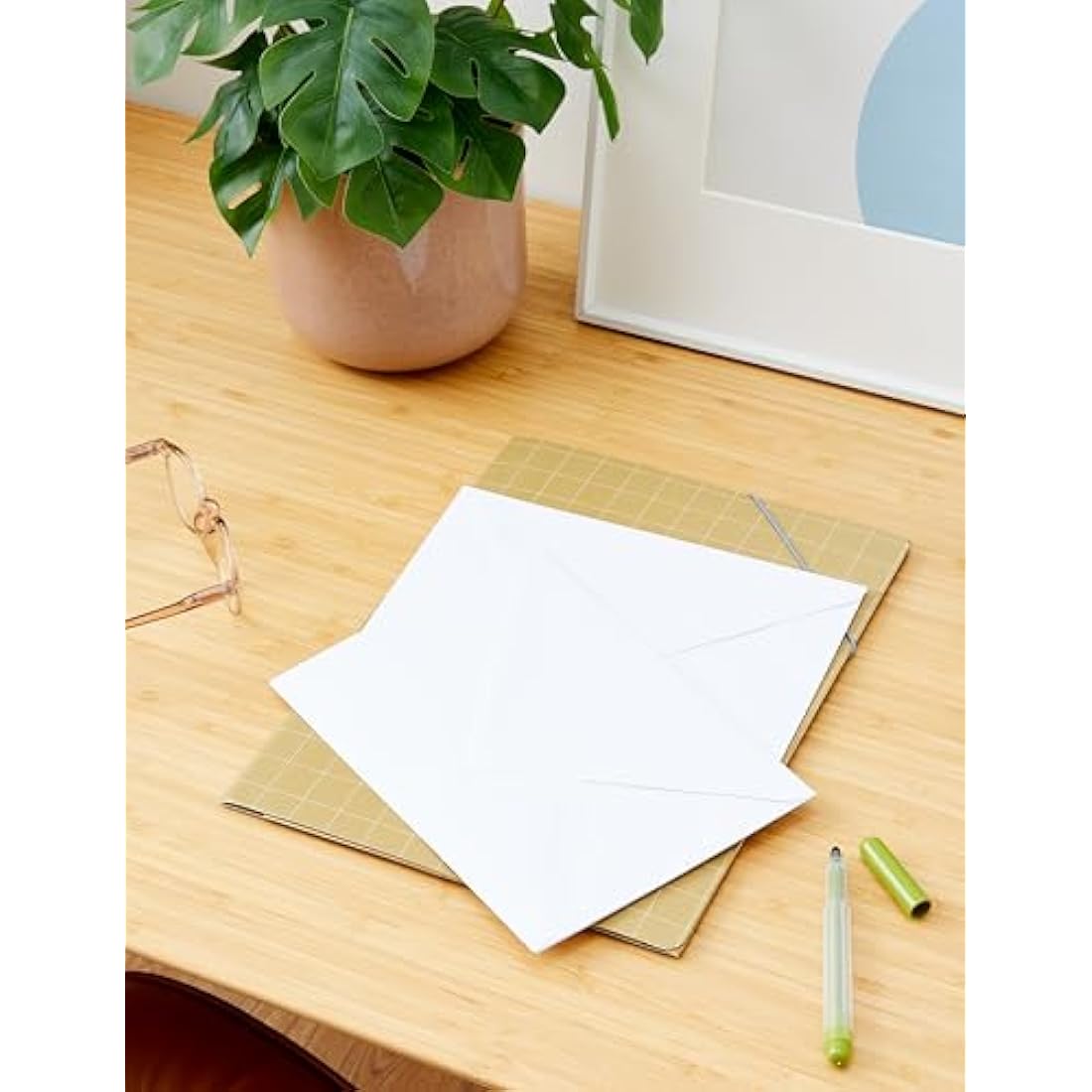 Craft UK C5 Bright White Envelopes for Wedding Stationery – 150 Pack