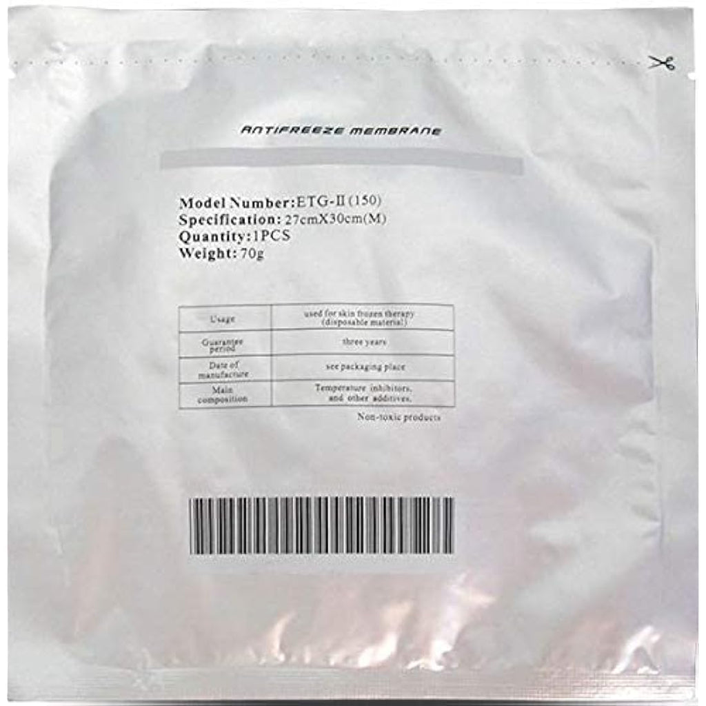 Natureguru Antifreeze Membranes for Cryolipolysis - Medium 27x30cm (10 Pack)