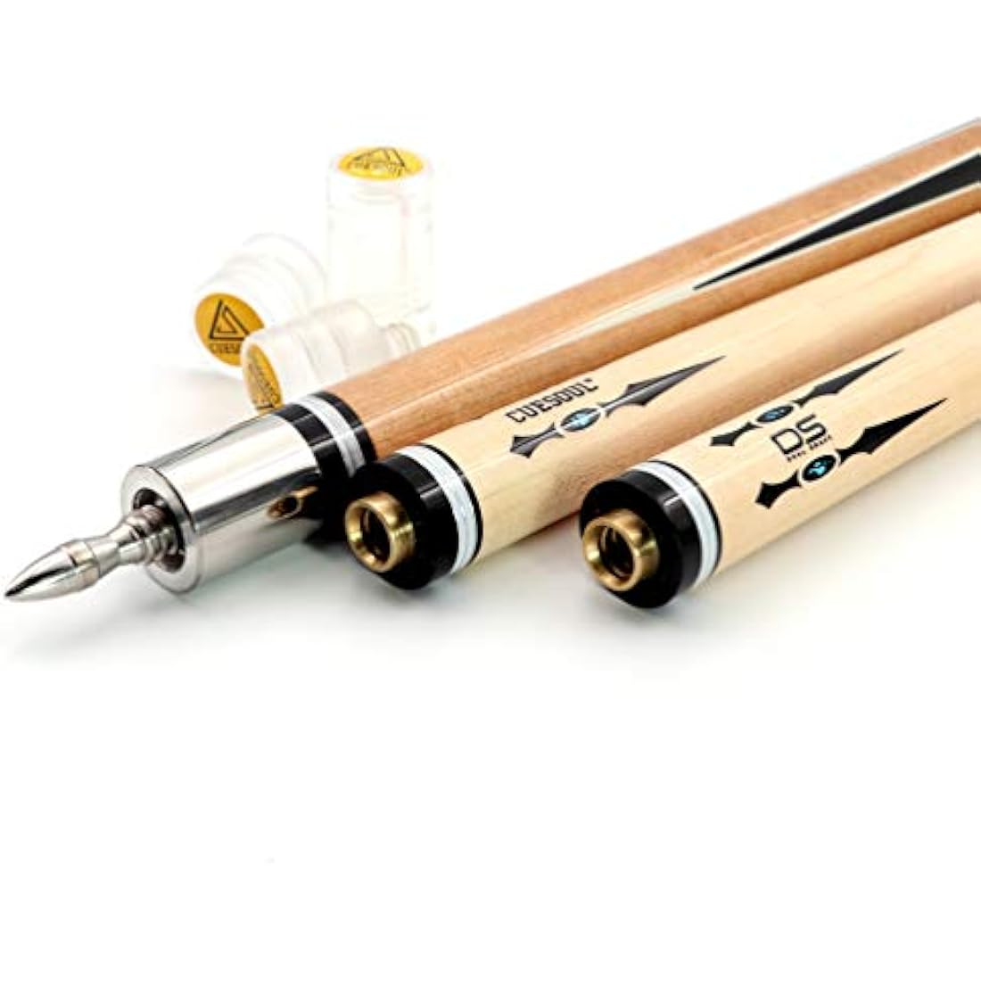 CUESOUL 58" 19oz Canadian Maple Pool Cue Stick | Quick-Release Joint