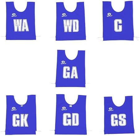 Optimum Netball Bibs – Durable Mesh Training Vests for Youth & Adults
