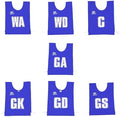 Optimum Netball Bibs – Durable Mesh Training Vests for Youth & Adults