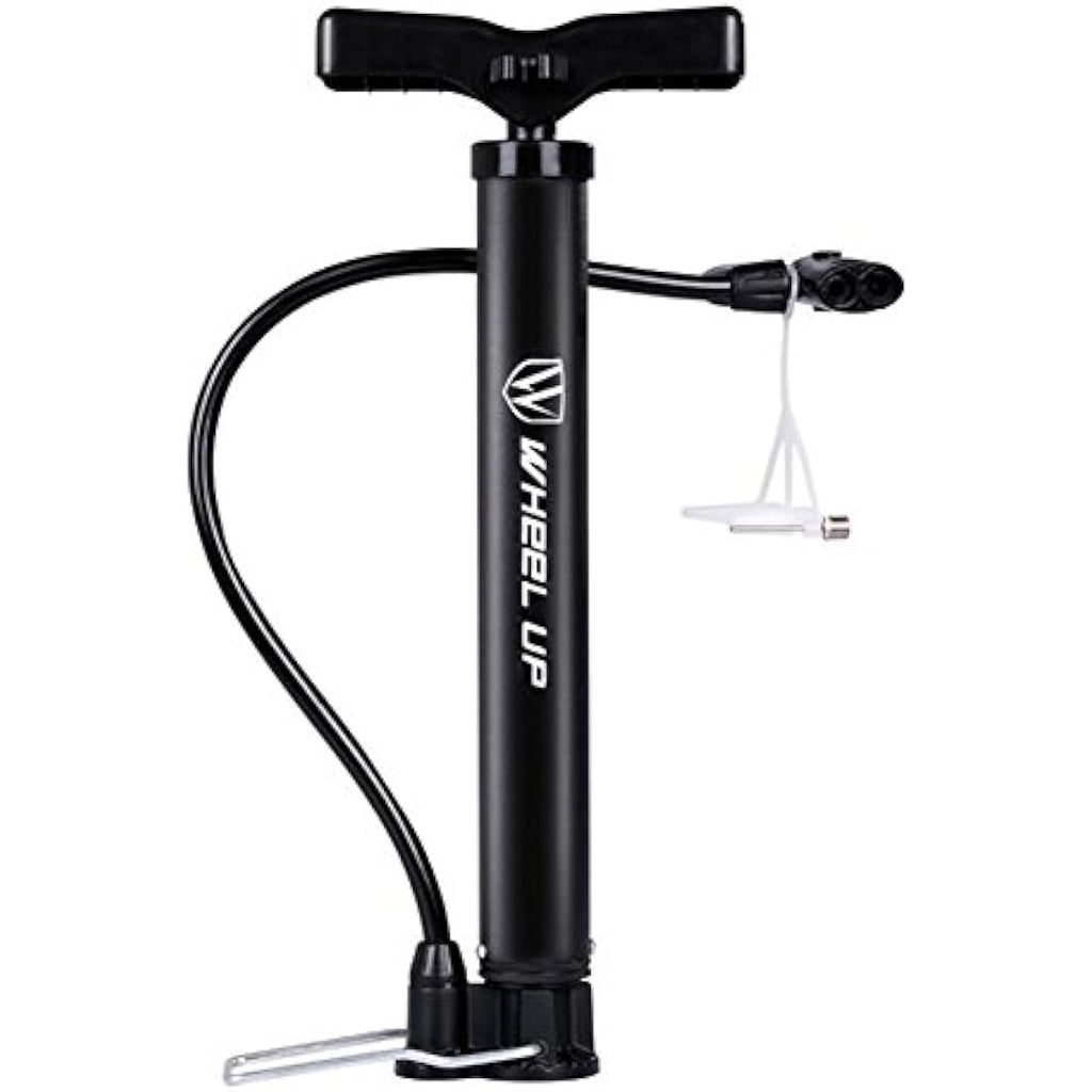 LETTON Portable Bike Floor Pump – 120PSI Presta & Schrader Mini Inflator