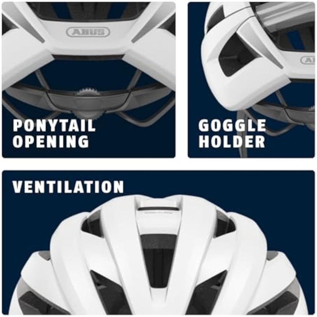 ABUS StormChaser ACE Road Bike Helmet – Lightweight Racing Bicycle Gear
