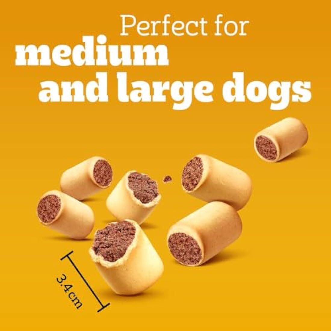 Pedigree Markies Original Marrowbone Dog Treats - 5 x 1.5kg Bulk Pack