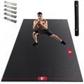 Hapbear Large Exercise Mat – 8mm Non-Slip Yoga Mat for Home Gym