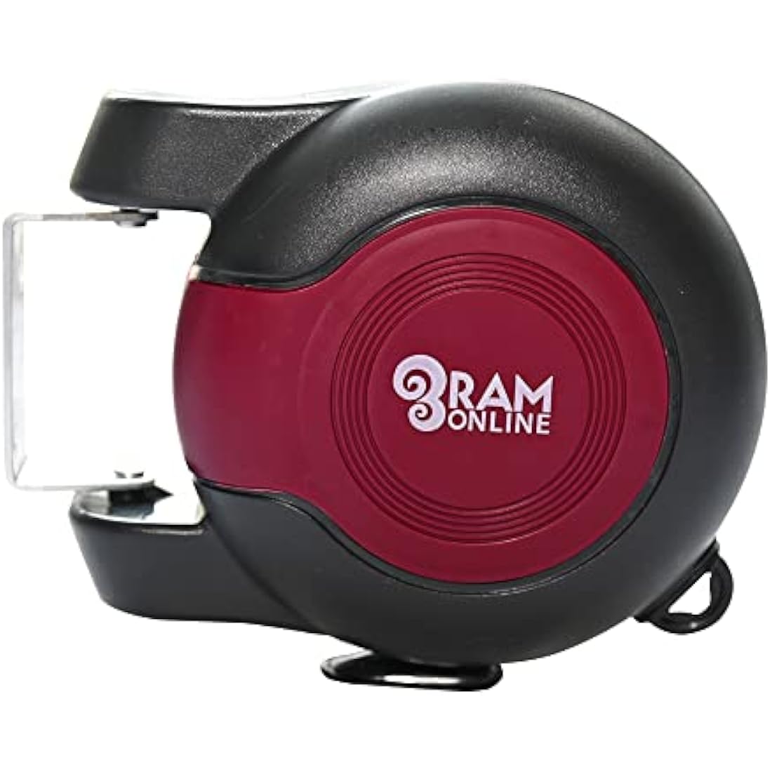 Ram Retractable Clothes Line – 30m Twin Cable Wall Mounted Dryer, Burgundy