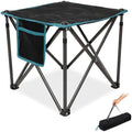 FUNDANGO Heavy Duty Camping Stool | Padded Folding Seat with Carry Bag