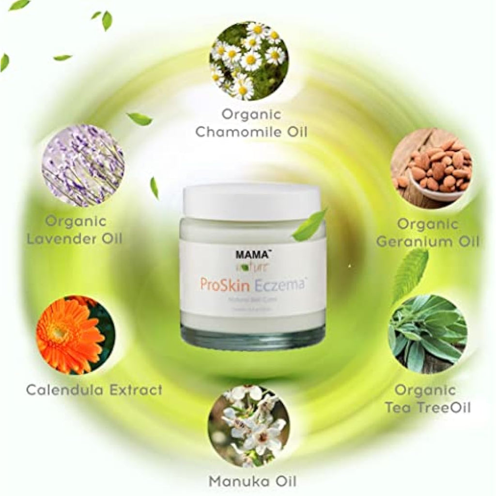 Mama Nature Eczema Relief Cream | Natural Dermatitis Lotion - 100ml