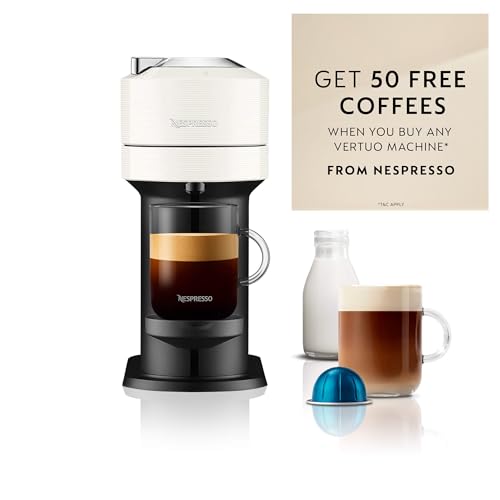 Nespresso Vertuo Next Coffee Machine by Magimix | Contrast White