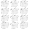 Jolof Store Water Filter Cartridges | 12 Pack Brita Maxtra+ Compatible