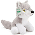 Zappi Co Wolf Plush Toy – 22cm Ultra Soft Recycled Eco-Friendly Stuffed Animal