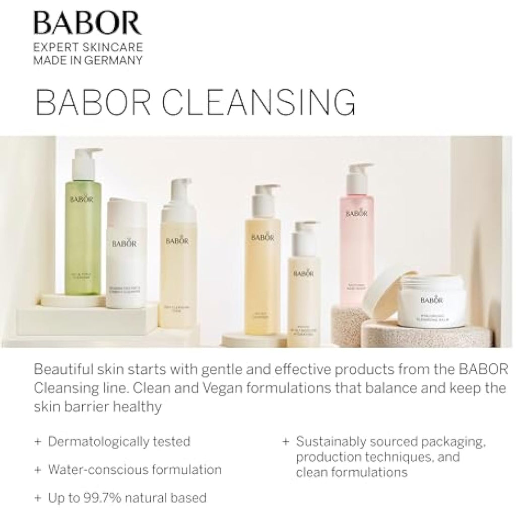 BABOR Hyaluronic Cleansing Balm – Vegan Deep Cleanser for Sensitive Skin