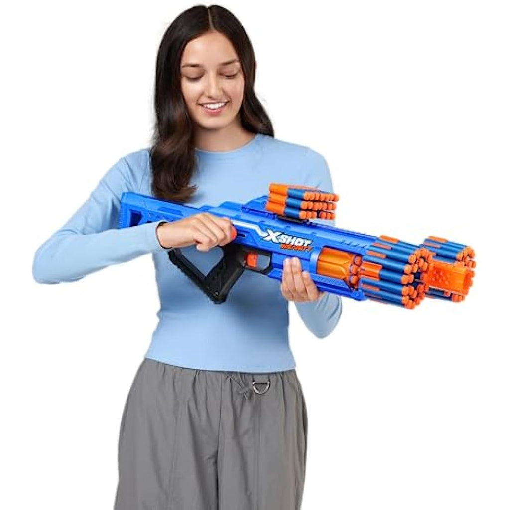 XSHOT Insanity Berzerko Blaster by ZURU – Foam Dart Toy with 48 Darts