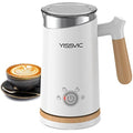 YISSVIC Electric Milk Frother | 4-in-1 Automatic Steamer and Foam Maker