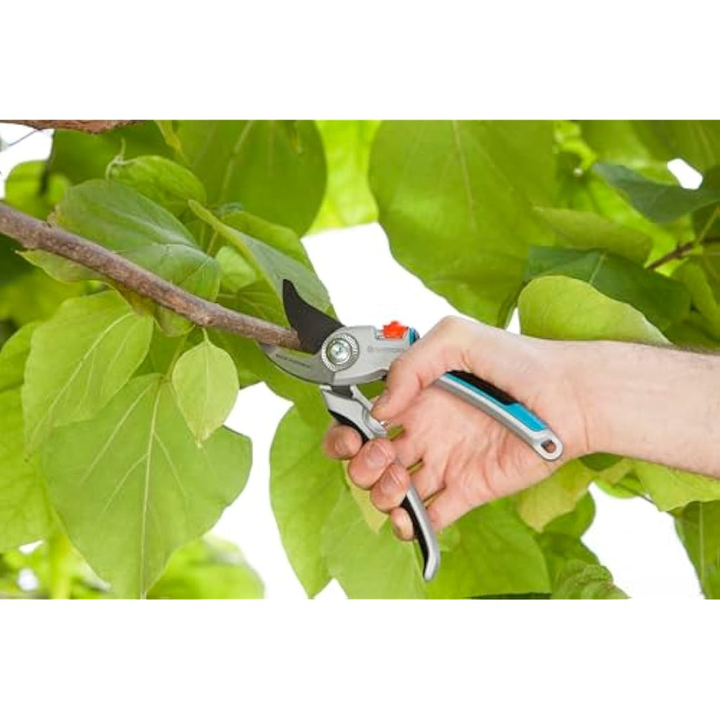 Gardena Alu Garden Secateurs B/L – Bypass Pruning Shears, 25mm Cut