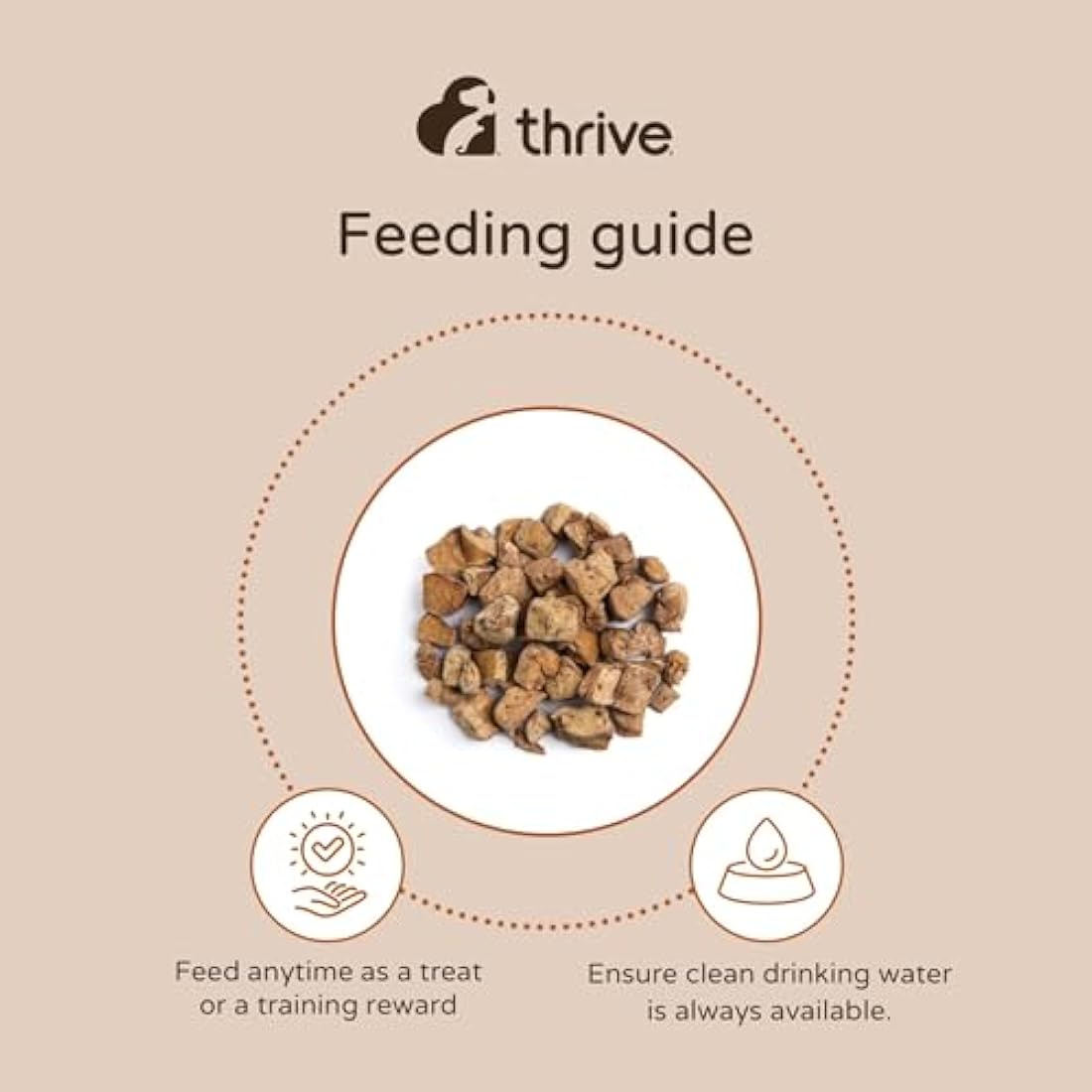 Thrive Dog ProReward Liver Treats – Premium Training Snacks 100g
