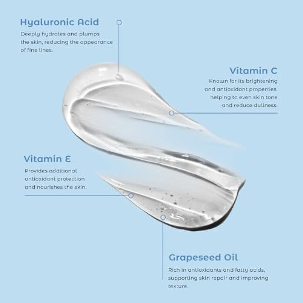 Brightening Eye Gel | Vitamin C & Hyaluronic Acid – 15ml