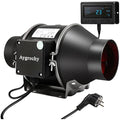 Aygrochy 4 Inch Inline Duct Fan with Smart Controller | 205 CFM EC Motor