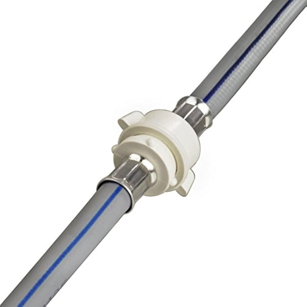 Xavax Cold Water Inlet Hose Extension for Washing Machine - 2.5m Grey