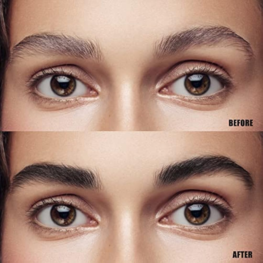 Waterproof Eyebrow Pencil – Long-Lasting Slim Brow Pen, Black