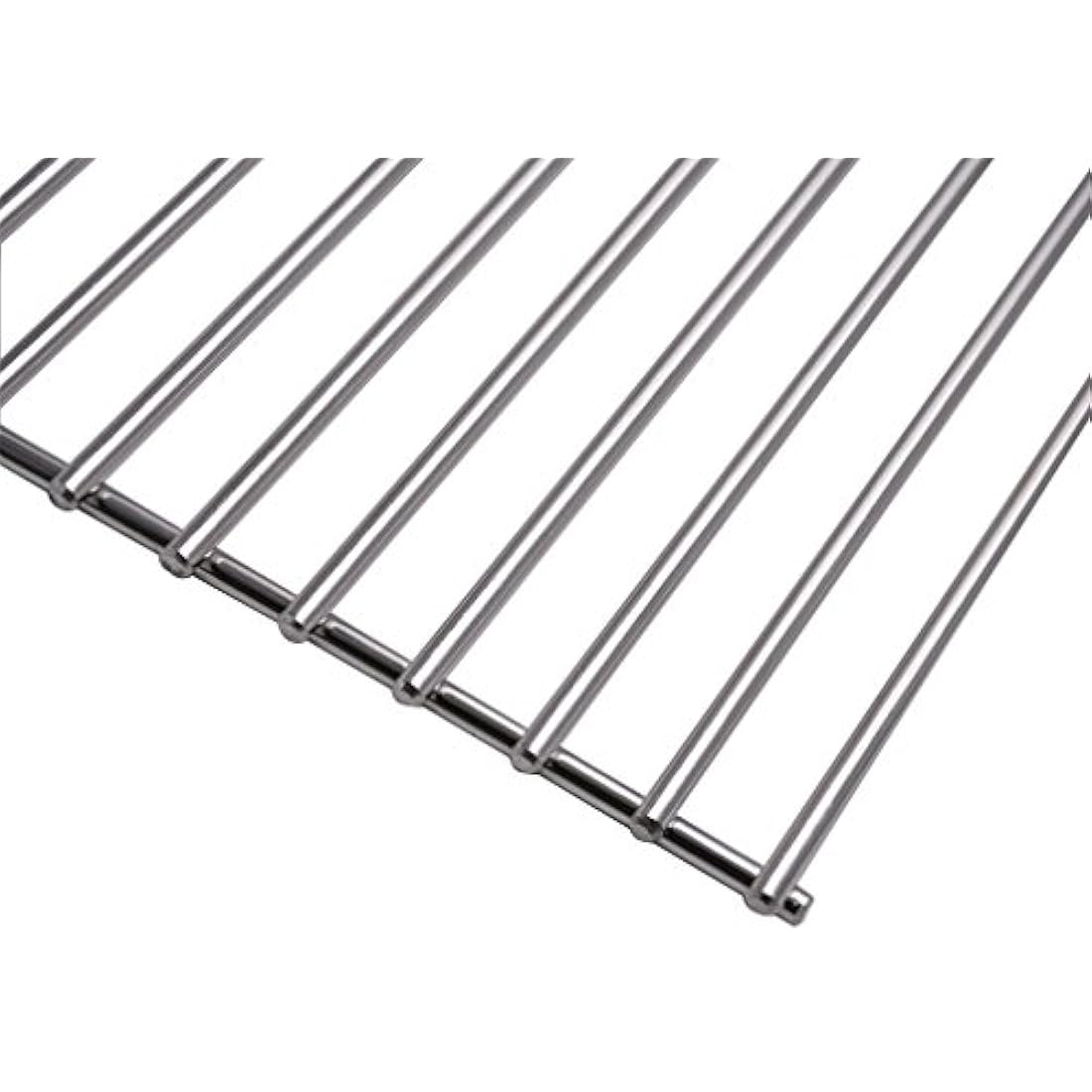 Onlyfire Stainless Steel BBQ Cooking Grates for Tepro Toronto, 2-Pack