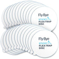 Fly-Bye Flea Trap Sticky Discs – 24 Pack Non-Toxic Refill Pads