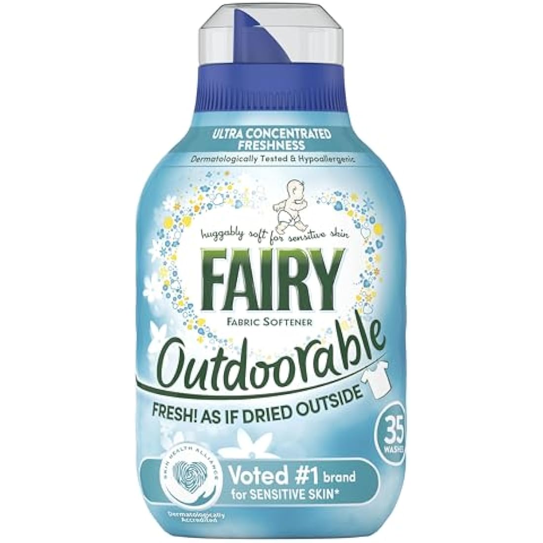 Fairy Outdoorable Fabric Conditioner - 210 Washes for Sensitive Skin