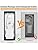 Unikcst PIR Motion Sensor Outdoor Wall Light - Black IP44 LED Security Lamp