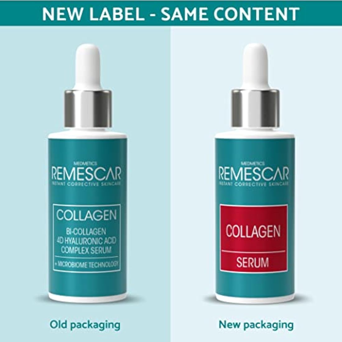 Remescar Collagen Face Serum – Firming Hyaluronic Acid Treatment 30ml