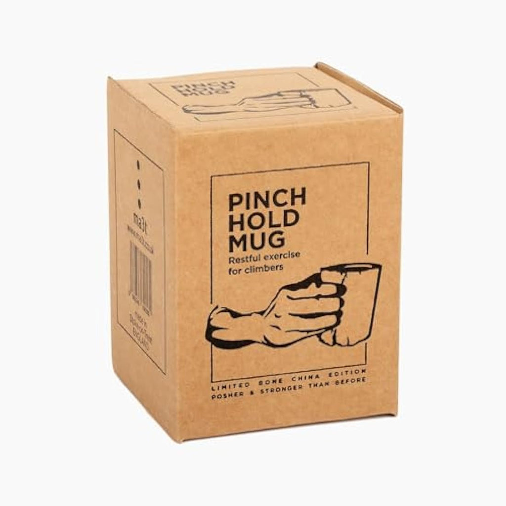 Pinch Hold Rock Climbing Mug – Handmade Bone China Edition