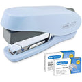 Rapesco Luna Less Effort Desktop Stapler | 50 Sheet Capacity | Powder Blue