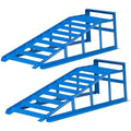 Cartrend Heavy Duty Car Access Ramps – 1.6 Ton Capacity, Blue, 2-Pack